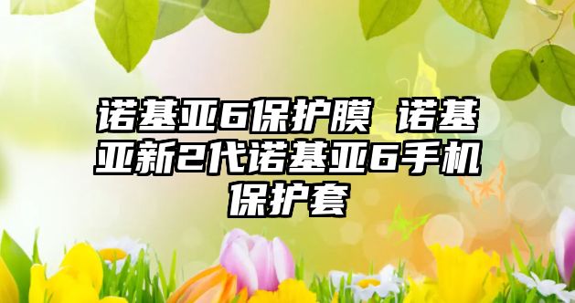 諾基亞6保護膜 諾基亞新2代諾基亞6手機保護套